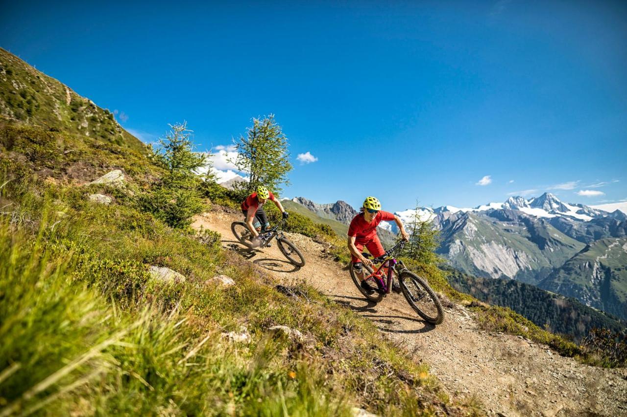 ماتري إن أوستيرول Alpenparks Montana Apartments المظهر الخارجي الصورة